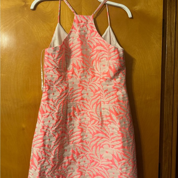 J. Crew Coral and Champagne Floral Mini Dress - Picture 6 of 6